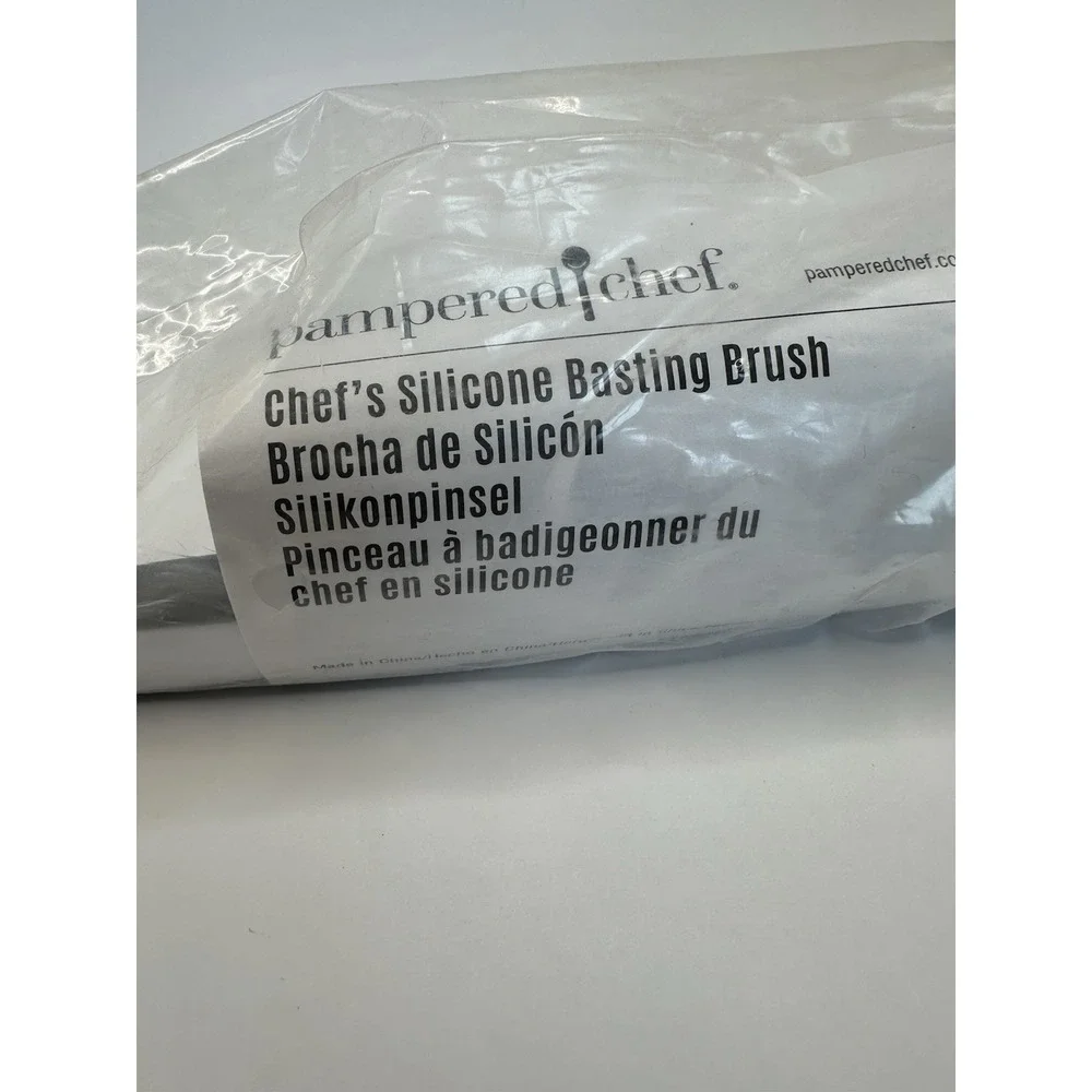 Pampered Chef's Silicone Basting Brush 1755 New Sealed Kitchen